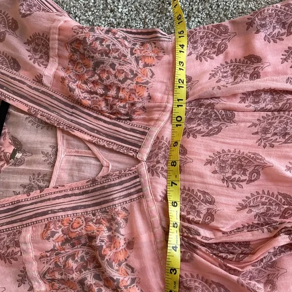 Free People Dusty Pink Floral Maxi Dress - Picture 7 of 10